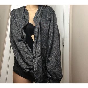 Sparkly Oversized Jacket